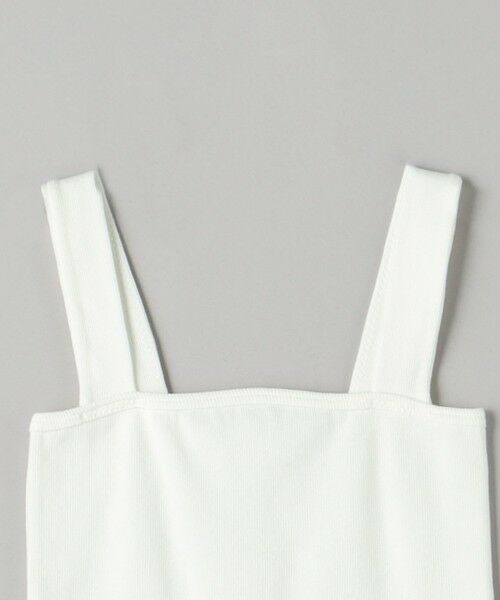 BEAUTY&YOUTH UNITED ARROWS / ビューティー&ユース ユナイテッドアローズ タンクトップ | コットンブレンド ベア タンクトップ | 詳細7