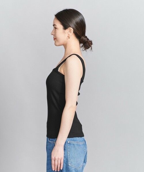 BEAUTY&YOUTH UNITED ARROWS / ビューティー&ユース ユナイテッドアローズ タンクトップ | コットンブレンド ベア タンクトップ | 詳細12