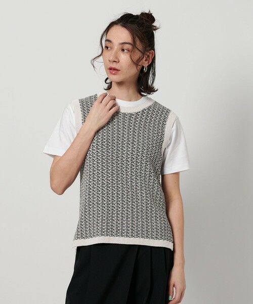 BEAUTY & YOUTH UNITED ARROWS/ビューティー&ユース ユナイテッドアローズ ジャガードノースリーブニット -ウォッシャブル- その他1 FREE BEAUTY & YOUTH UNITED ARROWS/ビューティー&ユース ユナイテッドアローズ ジャガードノースリーブニット -ウォッシャブル- その他1 FREE