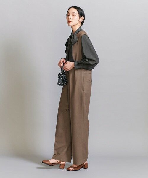 BEAUTY&YOUTH UNITED ARROWS / ビューティー&ユース ユナイテッドアローズ シャツ・ブラウス | 【WEB限定 Wardrobe DAILY MINIMAL】リボンタイブラウス -2WAY/ウォッシャブル- | 詳細6