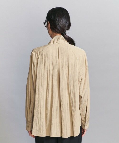 BEAUTY&YOUTH UNITED ARROWS / ビューティー&ユース ユナイテッドアローズ シャツ・ブラウス | 【WEB限定 Wardrobe DAILY MINIMAL】リボンタイブラウス -2WAY/ウォッシャブル- | 詳細21