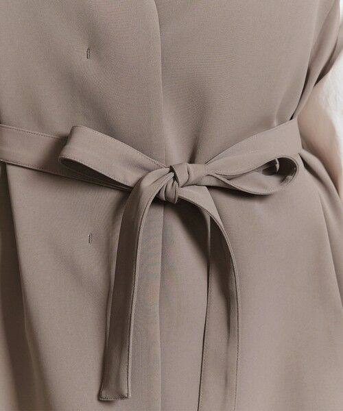 BEAUTY&YOUTH UNITED ARROWS / ビューティー&ユース ユナイテッドアローズ ベスト | 【WEB限定 Wardrobe DAILY MINIMAL】ダブルクロス リボンベルトジレ ウォッシャブル | 詳細21