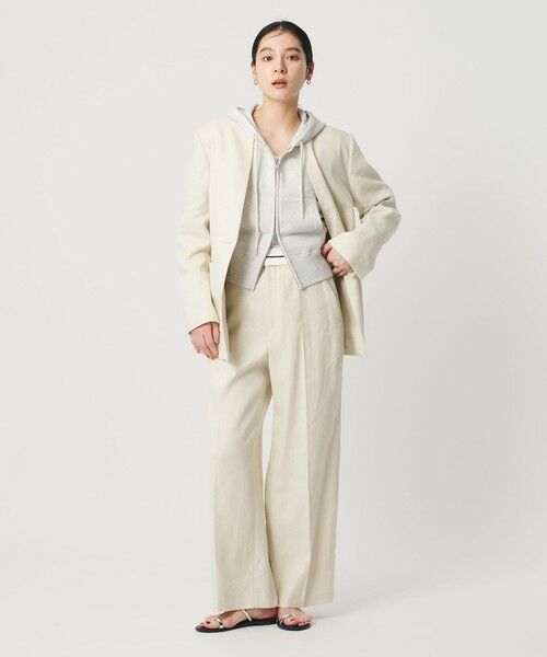 BEAUTY&YOUTH UNITED ARROWS / ビューティー&ユース ユナイテッドアローズ カーディガン・ボレロ | コットン ショートフロントジップパーカー | 詳細8