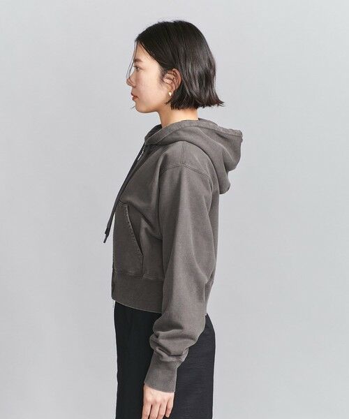 BEAUTY&YOUTH UNITED ARROWS / ビューティー&ユース ユナイテッドアローズ カーディガン・ボレロ | コットン ショートフロントジップパーカ | 詳細12
