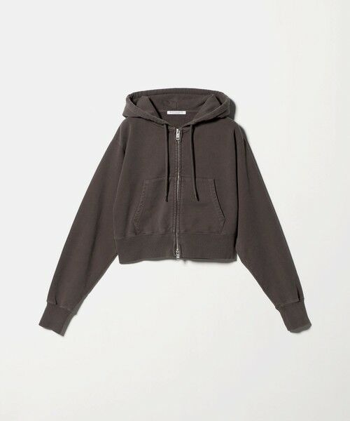 BEAUTY&YOUTH UNITED ARROWS / ビューティー&ユース ユナイテッドアローズ カーディガン・ボレロ | コットン ショートフロントジップパーカ | 詳細24