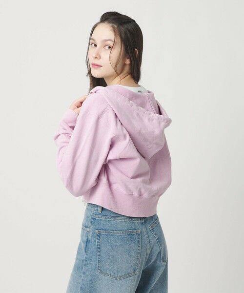 BEAUTY&YOUTH UNITED ARROWS / ビューティー&ユース ユナイテッドアローズ カーディガン・ボレロ | コットン ショートフロントジップパーカー | 詳細19