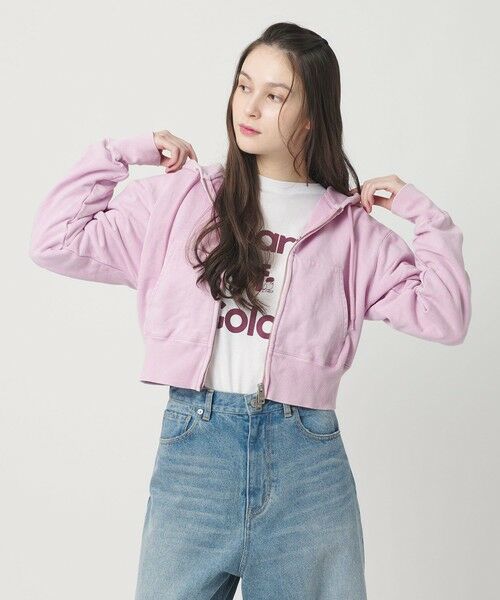 BEAUTY&YOUTH UNITED ARROWS / ビューティー&ユース ユナイテッドアローズ カーディガン・ボレロ | コットン ショートフロントジップパーカー | 詳細18