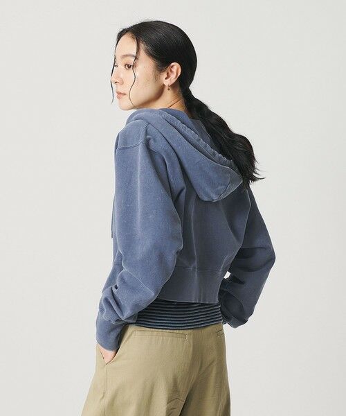 BEAUTY&YOUTH UNITED ARROWS / ビューティー&ユース ユナイテッドアローズ カーディガン・ボレロ | コットン ショートフロントジップパーカー | 詳細25