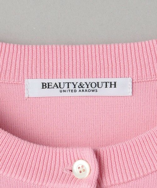 BEAUTY&YOUTH UNITED ARROWS / ビューティー&ユース ユナイテッドアローズ カーディガン・ボレロ | コンパクト クルーネック カーディガン -ウォッシャブル- | 詳細12