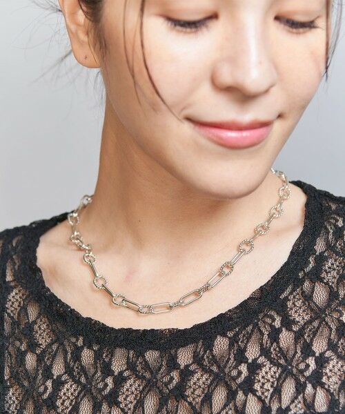 BEAUTY & YOUTH UNITED ARROWS/ビューティー&ユース ユナイテッドアローズ <PHILIPPE AUDIBERT>Navi ネックレス SILVER FREE BEAUTY & YOUTH UNITED ARROWS/ビューティー&ユース ユナイテッドアローズ <PHILIPPE AUDIBERT>Navi ネックレス SILVER FREE