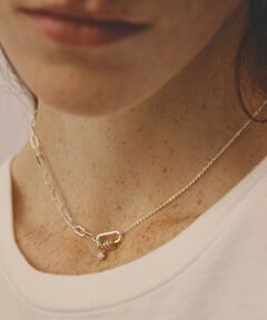 ＜LAPUIS＞Bijou Coil ネックレス