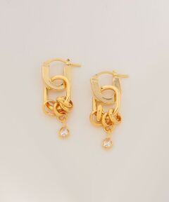 BEAUTY&YOUTH UNITED ARROWS / ビューティー&ユース ユナイテッドアローズ ピアス・イヤリング | ＜LAPUIS＞Bijou Coil ピアス -2WAY-