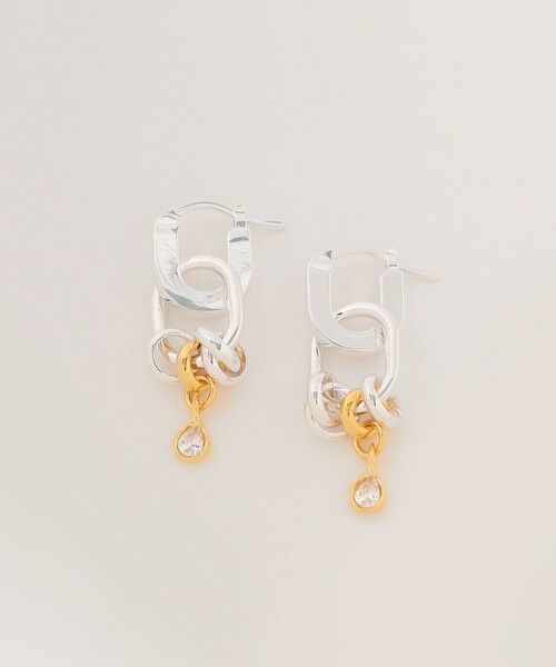 BEAUTY&YOUTH UNITED ARROWS / ビューティー&ユース ユナイテッドアローズ ピアス・イヤリング | ＜LAPUIS＞Bijou Coil ピアス -2WAY- | 詳細10