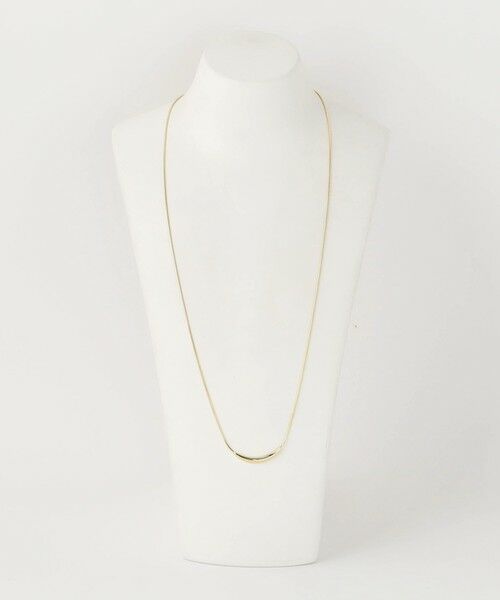 メタル×パールモチーフ スライダー ネックレス （ネックレス