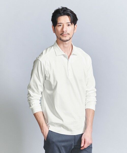 BEAUTY & YOUTH UNITED ARROWS/ビューティー&ユース ユナイテッドアローズ 【WEB限定 WARDROBE SMART】NORITAKE ポロシャツ WHITE M BEAUTY & YOUTH UNITED ARROWS/ビューティー&ユース ユナイテッドアローズ 【WEB限定 WARDROBE SMART】NORITAKE ポロシャツ WHITE M