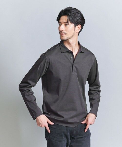 BEAUTY & YOUTH UNITED ARROWS/ビューティー&ユース ユナイテッドアローズ 【WEB限定 WARDROBE SMART】NORITAKE ポロシャツ DK. GRAY M BEAUTY & YOUTH UNITED ARROWS/ビューティー&ユース ユナイテッドアローズ 【WEB限定 WARDROBE SMART】NORITAKE ポロシャツ DK. GRAY M