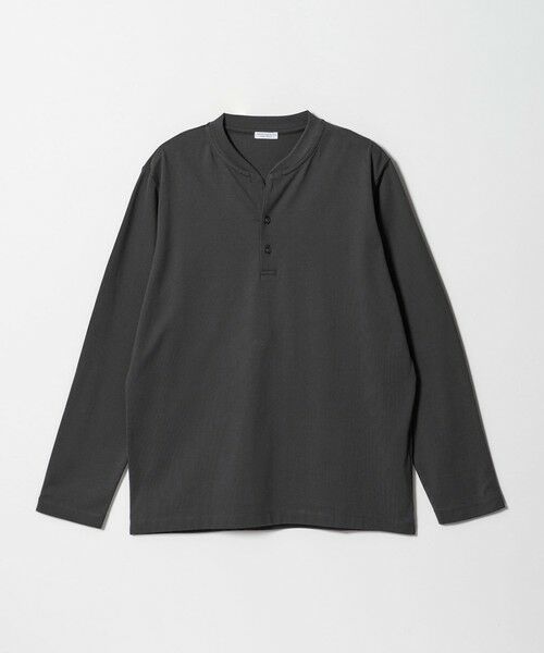 BEAUTY&YOUTH UNITED ARROWS / ビューティー&ユース ユナイテッドアローズ カットソー | 【WEB限定 WARDROBE SMART】クリア ガスコットン ヘンリーネック カットソー【抗菌・防臭】 | 詳細24