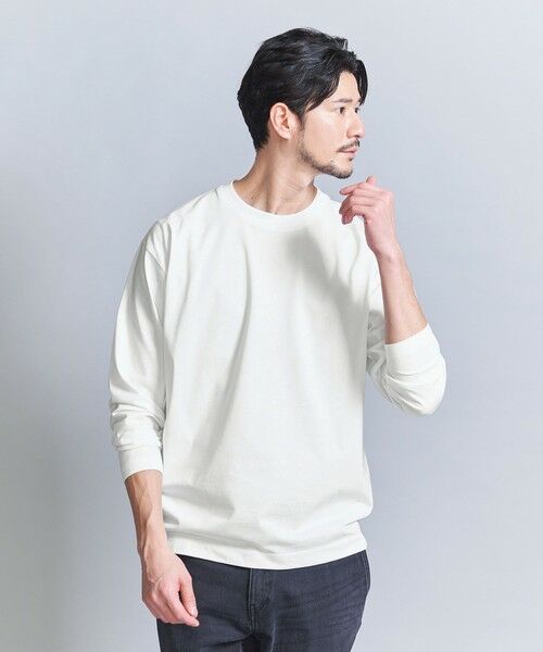 BEAUTY & YOUTH UNITED ARROWS/ビューティー&ユース ユナイテッドアローズ 【WEB限定 WARDROBE SMART】アンチ スウェットマーク 樽型 Tシャツ【汗染み防止】 WHITE S BEAUTY & YOUTH UNITED ARROWS/ビューティー&ユース ユナイテッドアローズ 【WEB限定 WARDROBE SMART】アンチ スウェットマーク 樽型 Tシャツ【汗染み防止】 WHITE S