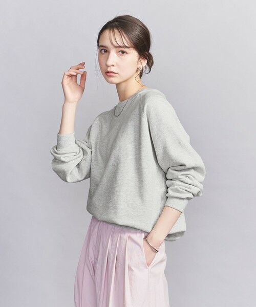 BEAUTY & YOUTH UNITED ARROWS/ビューティー&ユース ユナイテッドアローズ 【WEB限定】ラグラン スウェット LT. GRAY L BEAUTY & YOUTH UNITED ARROWS/ビューティー&ユース ユナイテッドアローズ 【WEB限定】ラグラン スウェット LT. GRAY L