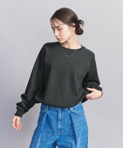 BEAUTY&YOUTH UNITED ARROWS / ビューティー&ユース ユナイテッドアローズ スウェット | 【WEB限定】ラグラン スウェット(DK.GRAY)