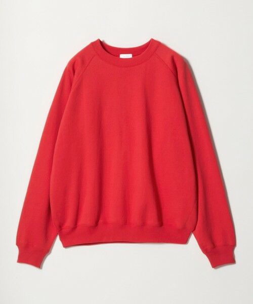BEAUTY & YOUTH UNITED ARROWS/ビューティー&ユース ユナイテッドアローズ 【WEB限定】ラグラン スウェット RED L BEAUTY & YOUTH UNITED ARROWS/ビューティー&ユース ユナイテッドアローズ 【WEB限定】ラグラン スウェット RED L