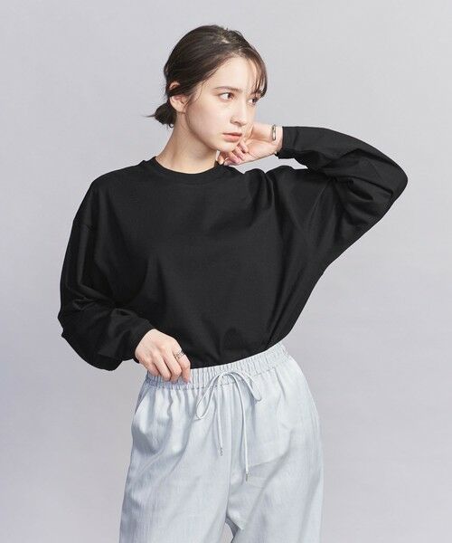 BEAUTY&YOUTH UNITED ARROWS / ビューティー&ユース ユナイテッドアローズ カットソー | 【WEB限定】フィッシュ ロングスリーブ Tシャツ | 詳細4