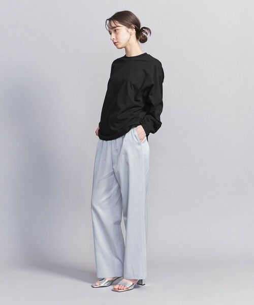 BEAUTY&YOUTH UNITED ARROWS / ビューティー&ユース ユナイテッドアローズ カットソー | 【WEB限定】フィッシュ ロングスリーブ Tシャツ | 詳細6