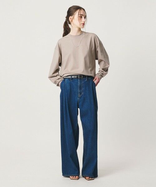 BEAUTY&YOUTH UNITED ARROWS / ビューティー&ユース ユナイテッドアローズ カットソー | 【WEB限定】フィッシュ ロングスリーブ Tシャツ | 詳細14