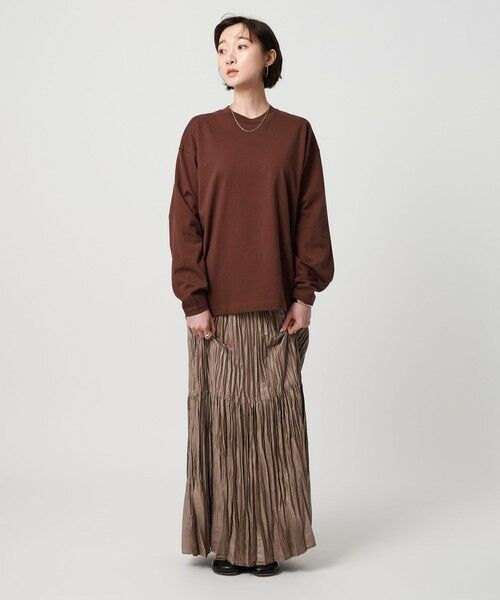 BEAUTY&YOUTH UNITED ARROWS / ビューティー&ユース ユナイテッドアローズ カットソー | 【WEB限定】フィッシュ ロングスリーブ Tシャツ | 詳細10