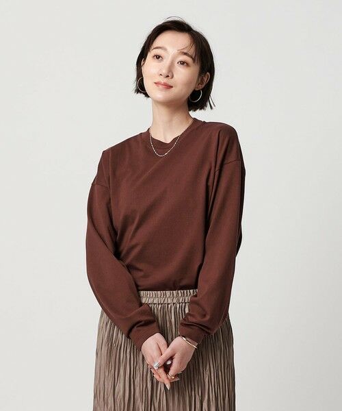 BEAUTY&YOUTH UNITED ARROWS / ビューティー&ユース ユナイテッドアローズ カットソー | 【WEB限定】フィッシュ ロングスリーブ Tシャツ | 詳細19