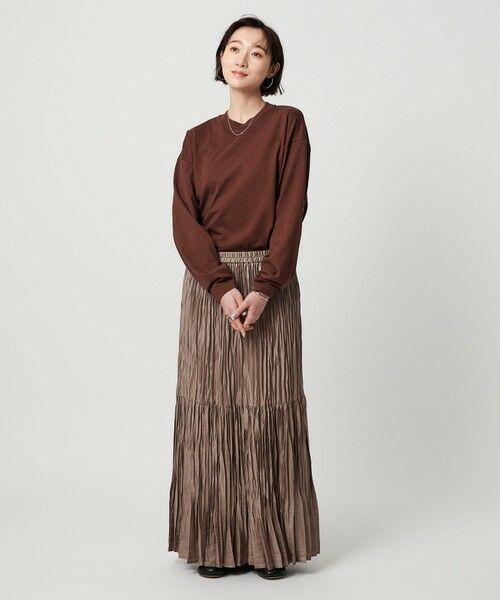 BEAUTY&YOUTH UNITED ARROWS / ビューティー&ユース ユナイテッドアローズ カットソー | 【WEB限定】フィッシュ ロングスリーブ Tシャツ | 詳細7