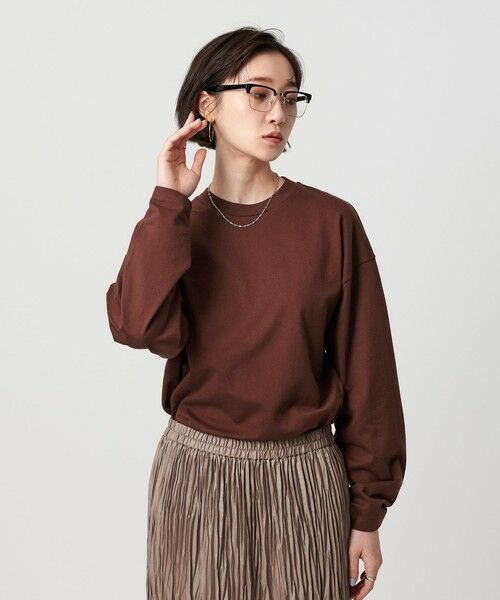 BEAUTY&YOUTH UNITED ARROWS / ビューティー&ユース ユナイテッドアローズ カットソー | 【WEB限定】フィッシュ ロングスリーブ Tシャツ | 詳細8