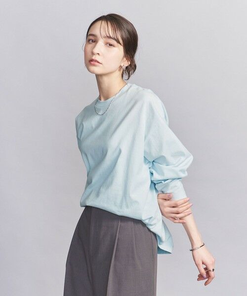 BEAUTY&YOUTH UNITED ARROWS / ビューティー&ユース ユナイテッドアローズ カットソー | 【WEB限定】フィッシュ ロングスリーブ Tシャツ | 詳細17