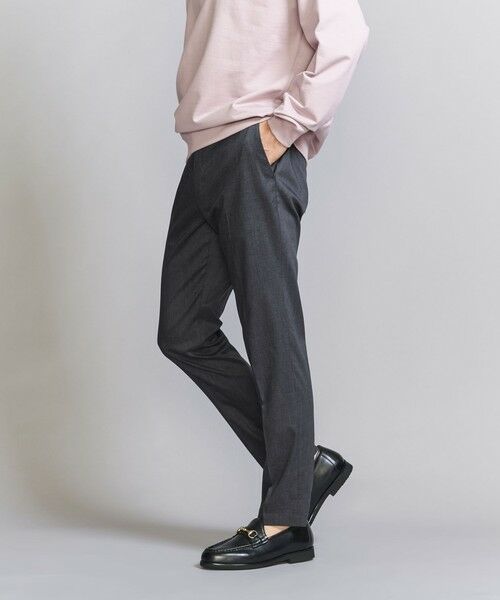 BEAUTY & YOUTH UNITED ARROWS/ビューティー&ユース ユナイテッドアローズ 東レ/TORAY ドライ ポリエステル ノープリーツ スリムパンツ - セットアップ対応 ヨコストレッチ ウォッシャブル - DK. GRAY XL BEAUTY & YOUTH UNITED ARROWS/ビューティー&ユース ユナイテッドアローズ 東レ/TORAY ドライ ポリエステル ノープリーツ スリムパンツ - セットアップ対応 ヨコストレッチ ウォッシャブル - DK. GRAY XL