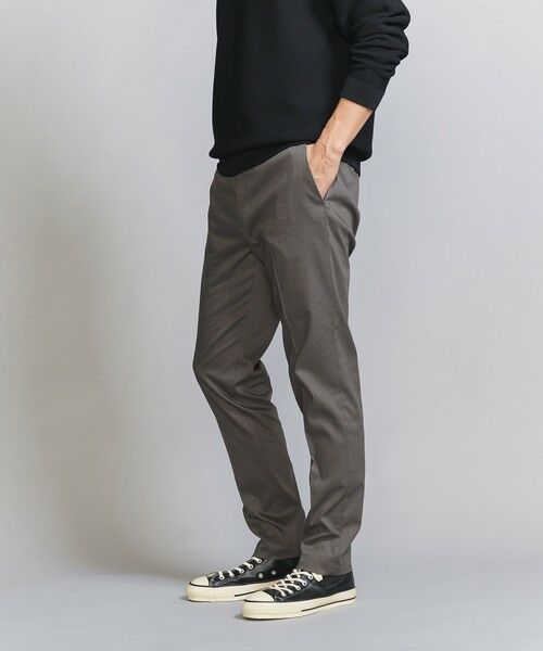 BEAUTY & YOUTH UNITED ARROWS/ビューティー&ユース ユナイテッドアローズ 東レ/TORAY ドライ ポリエステル ノープリーツ スリムパンツ - セットアップ対応 ヨコストレッチ ウォッシャブル - MOCA M BEAUTY & YOUTH UNITED ARROWS/ビューティー&ユース ユナイテッドアローズ 東レ/TORAY ドライ ポリエステル ノープリーツ スリムパンツ - セットアップ対応 ヨコストレッチ ウォッシャブル - MOCA M