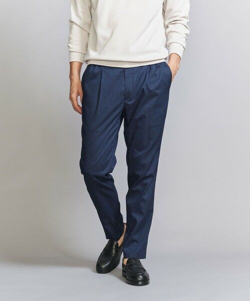 BEAUTY & YOUTH UNITED ARROWS/ビューティー&ユース ユナイテッドアローズ 東レ/TORAY ドライ ポリエステル 1プリーツ イージーパンツ - セットアップ対応 ヨコストレッチ ウォッシャブル - ROYAL S BEAUTY & YOUTH UNITED ARROWS/ビューティー&ユース ユナイテッドアローズ 東レ/TORAY ドライ ポリエステル 1プリーツ イージーパンツ - セットアップ対応 ヨコストレッチ ウォッシャブル - ROYAL S