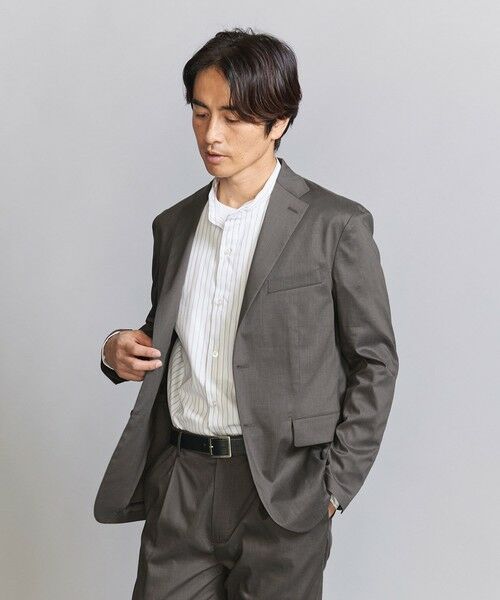 BEAUTY & YOUTH UNITED ARROWS/ビューティー&ユース ユナイテッドアローズ 東レ/TORAY ドライ ポリエステル 2ボタン ジャケット - セットアップ対応 ヨコストレッチ ウォッシャブル - MOCA L BEAUTY & YOUTH UNITED ARROWS/ビューティー&ユース ユナイテッドアローズ 東レ/TORAY ドライ ポリエステル 2ボタン ジャケット - セットアップ対応 ヨコストレッチ ウォッシャブル - MOCA L