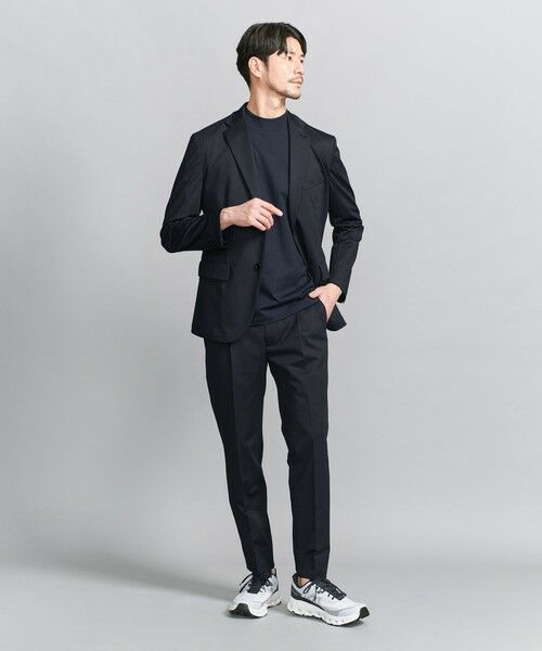 BEAUTY & YOUTH UNITED ARROWS/ビューティー&ユース ユナイテッドアローズ 【WEB限定 WARDROBE SMART】トリコットジャージ セットアップ/ジャケット&イージーパンツ NAVY M BEAUTY & YOUTH UNITED ARROWS/ビューティー&ユース ユナイテッドアローズ 【WEB限定 WARDROBE SMART】トリコットジャージ セットアップ/ジャケット&イージーパンツ NAVY M