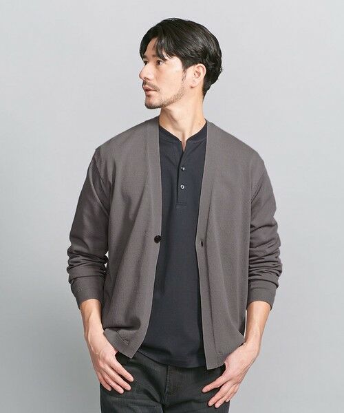 BEAUTY & YOUTH UNITED ARROWS/ビューティー&ユース ユナイテッドアローズ 【WEB限定 WARDROBE SMART】KOUKIN ハイゲージ ニット カーディガン【抗菌・防臭】 MD. GRAY XL BEAUTY & YOUTH UNITED ARROWS/ビューティー&ユース ユナイテッドアローズ 【WEB限定 WARDROBE SMART】KOUKIN ハイゲージ ニット カーディガン【抗菌・防臭】 MD. GRAY XL