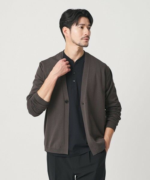 BEAUTY&YOUTH UNITED ARROWS / ビューティー&ユース ユナイテッドアローズ カーディガン・ボレロ | 【WEB限定 WARDROBE SMART】KOUKIN ハイゲージ ニット カーディガン【抗菌・防臭】 | 詳細21
