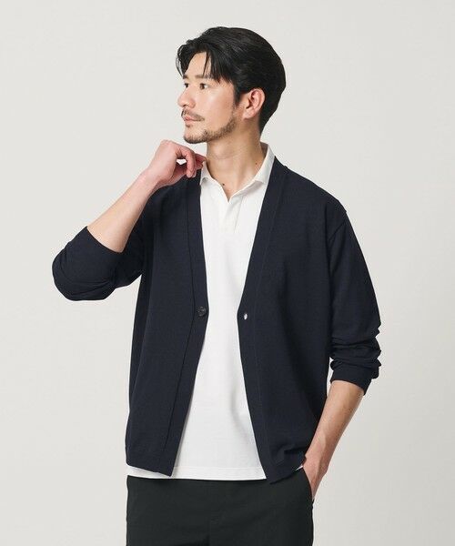 BEAUTY&YOUTH UNITED ARROWS / ビューティー&ユース ユナイテッドアローズ カーディガン・ボレロ | 【WEB限定 WARDROBE SMART】KOUKIN ハイゲージ ニット カーディガン【抗菌・防臭】 | 詳細29