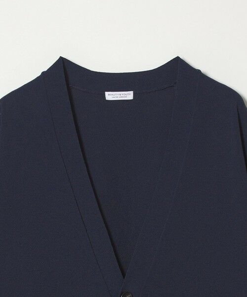 BEAUTY&YOUTH UNITED ARROWS / ビューティー&ユース ユナイテッドアローズ カーディガン・ボレロ | 【WEB限定 WARDROBE SMART】KOUKIN ハイゲージ ニット カーディガン【抗菌・防臭】 | 詳細23