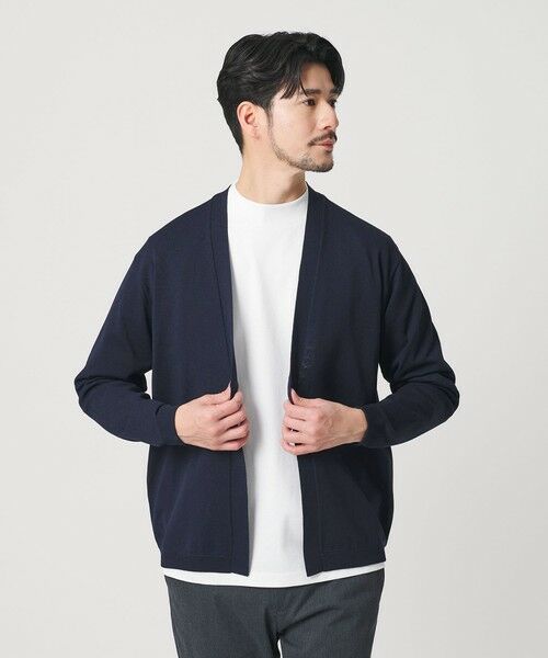 BEAUTY&YOUTH UNITED ARROWS / ビューティー&ユース ユナイテッドアローズ カーディガン・ボレロ | 【WEB限定 WARDROBE SMART】KOUKIN ハイゲージ ニット カーディガン【抗菌・防臭】 | 詳細18