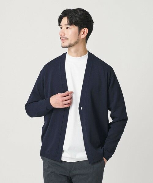 BEAUTY&YOUTH UNITED ARROWS / ビューティー&ユース ユナイテッドアローズ カーディガン・ボレロ | 【WEB限定 WARDROBE SMART】KOUKIN ハイゲージ ニット カーディガン【抗菌・防臭】 | 詳細19