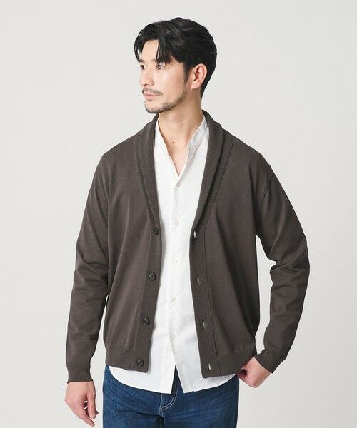 BEAUTY&YOUTH UNITED ARROWS / ビューティー&ユース ユナイテッドアローズ カーディガン・ボレロ | 【WEB限定 WARDROBE SMART】KOUKIN ショールカラー カーディガン【抗菌・防臭】 | 詳細16