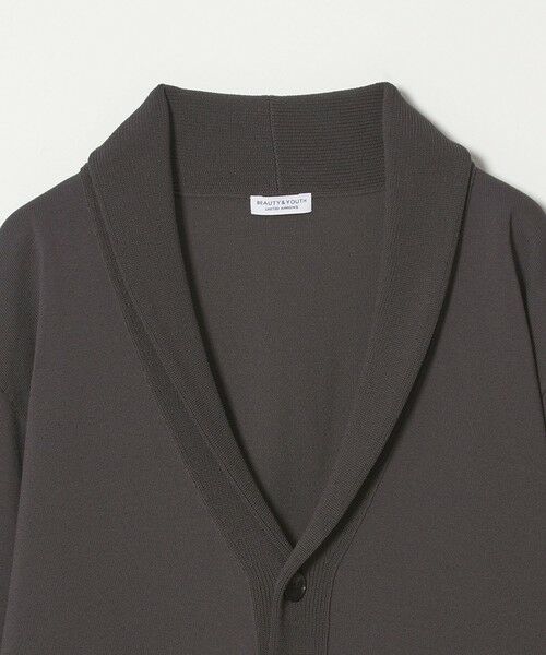 BEAUTY&YOUTH UNITED ARROWS / ビューティー&ユース ユナイテッドアローズ カーディガン・ボレロ | 【WEB限定 WARDROBE SMART】KOUKIN ショールカラー カーディガン【抗菌・防臭】 | 詳細20