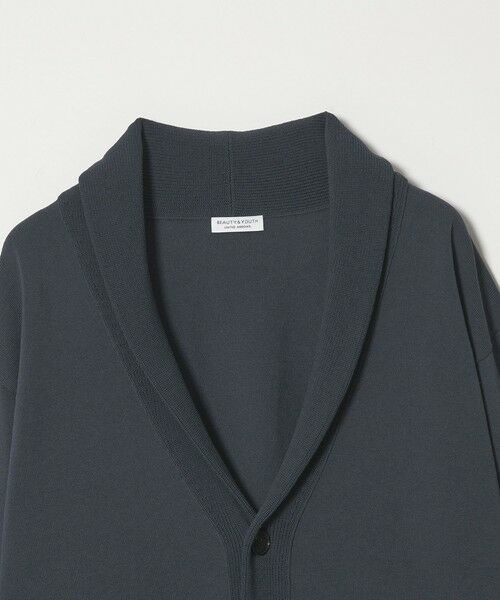 BEAUTY&YOUTH UNITED ARROWS / ビューティー&ユース ユナイテッドアローズ カーディガン・ボレロ | 【WEB限定 WARDROBE SMART】KOUKIN ショールカラー カーディガン【抗菌・防臭】 | 詳細22