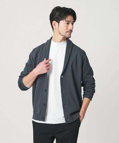 BEAUTY&YOUTH UNITED ARROWS / ビューティー&ユース ユナイテッドアローズ カーディガン・ボレロ | 【WEB限定 WARDROBE SMART】KOUKIN ショールカラー カーディガン【抗菌・防臭】 | 詳細26