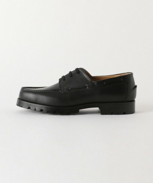 BEAUTY & YOUTH UNITED ARROWS/ビューティー&ユース ユナイテッドアローズ フレンチ ボート シューズ BLACK 26cm(US8) BEAUTY & YOUTH UNITED ARROWS/ビューティー&ユース ユナイテッドアローズ フレンチ ボート シューズ BLACK 26cm(US8)