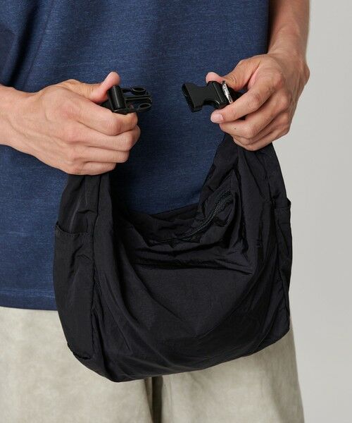 BEAUTY&YOUTH UNITED ARROWS / ビューティー&ユース ユナイテッドアローズ ショルダーバッグ | ライト ナイロン クロス ショルダーバッグ スモール | 詳細1